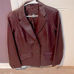 🔥Genuine leather coat*flawless*